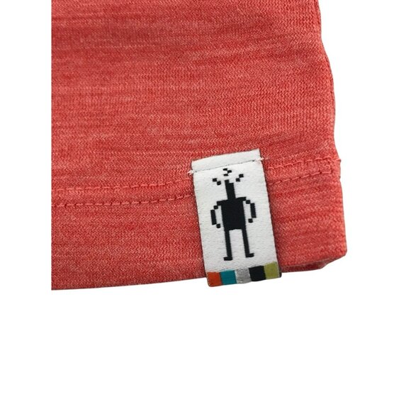 Smartwool Shirt Womens Size Small Orange Steamboat Springs Short Sleeve - Picture 3 of 11